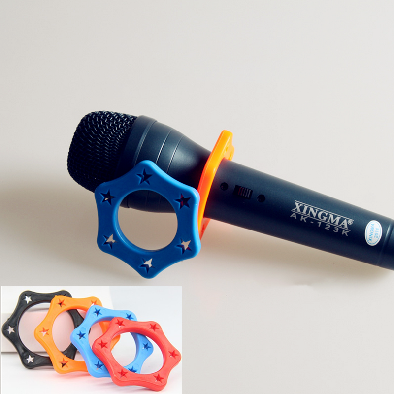 Home Security Equipment - 2pcs Anti Slip Holder Microphone Roller