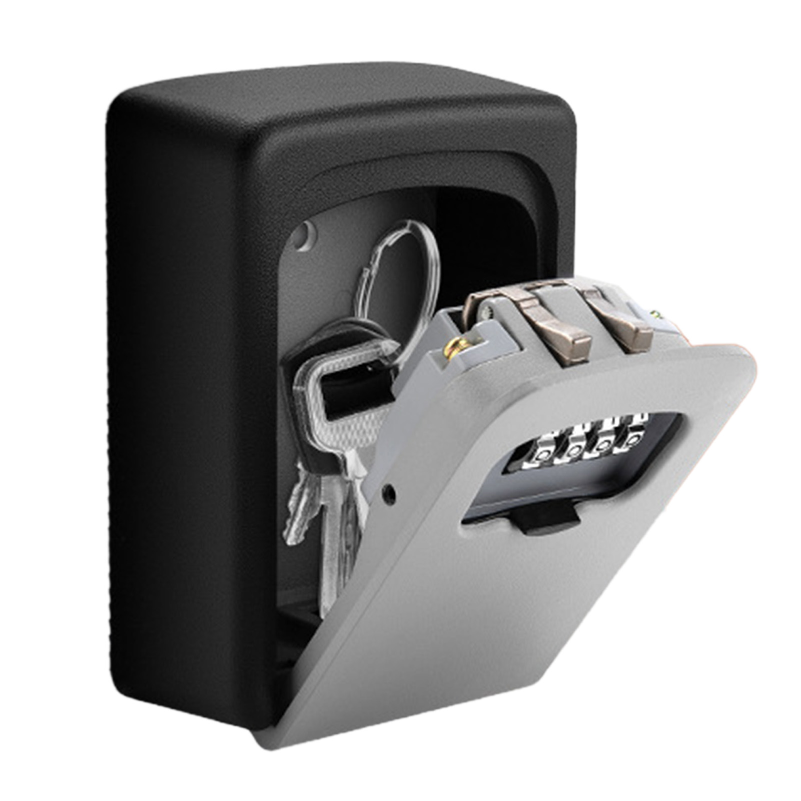 Home Security Key Box - 4 Digit Security Key Lock Box