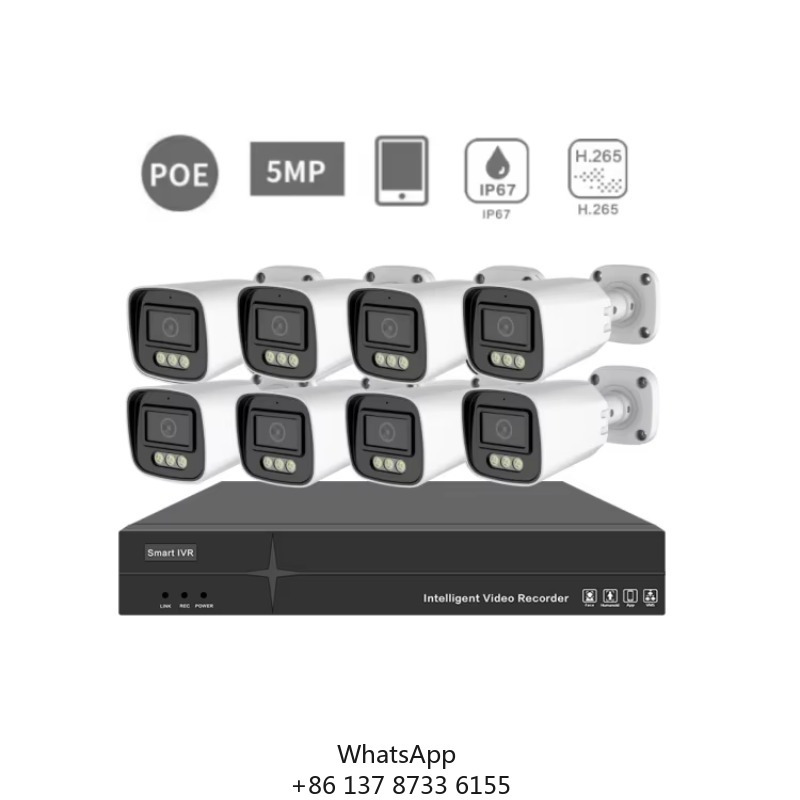 Home Security And Camera System - 5MP 4CH 8CH Home Cctv Security
