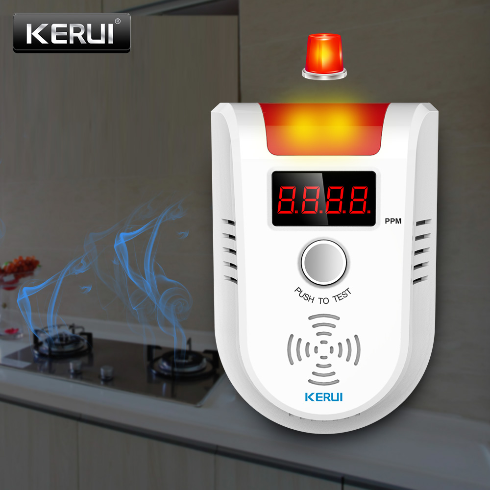 KERUI GD13 LPG GAS Detector Al - Home Security Equipment 评论和价格
