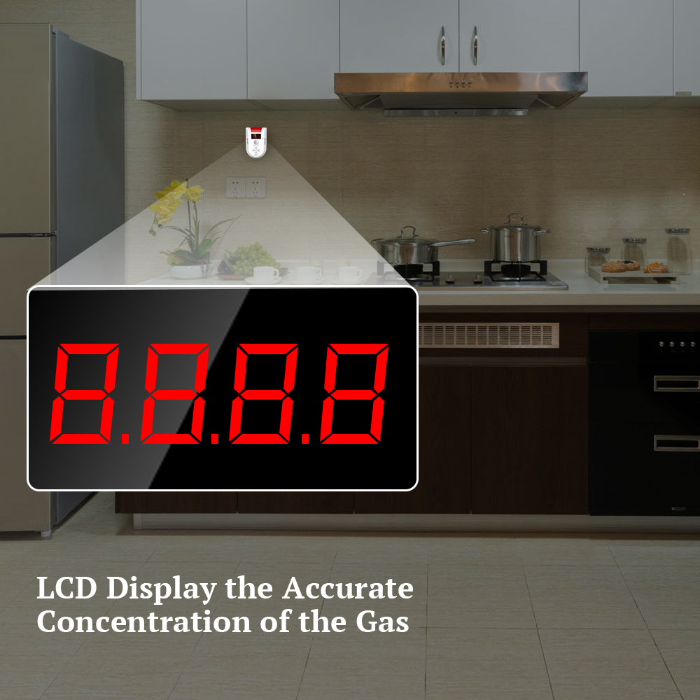 KERUI GD13 LPG GAS Detector Al - Home Security Equipment 评论和价格