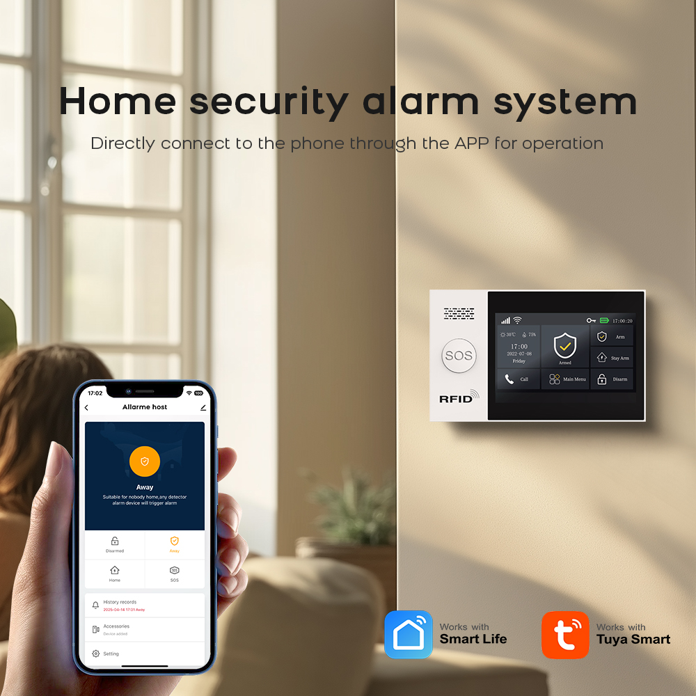 PG-107 Tuya Wireless Home WIFI - Home Security Equipment 评论和价格