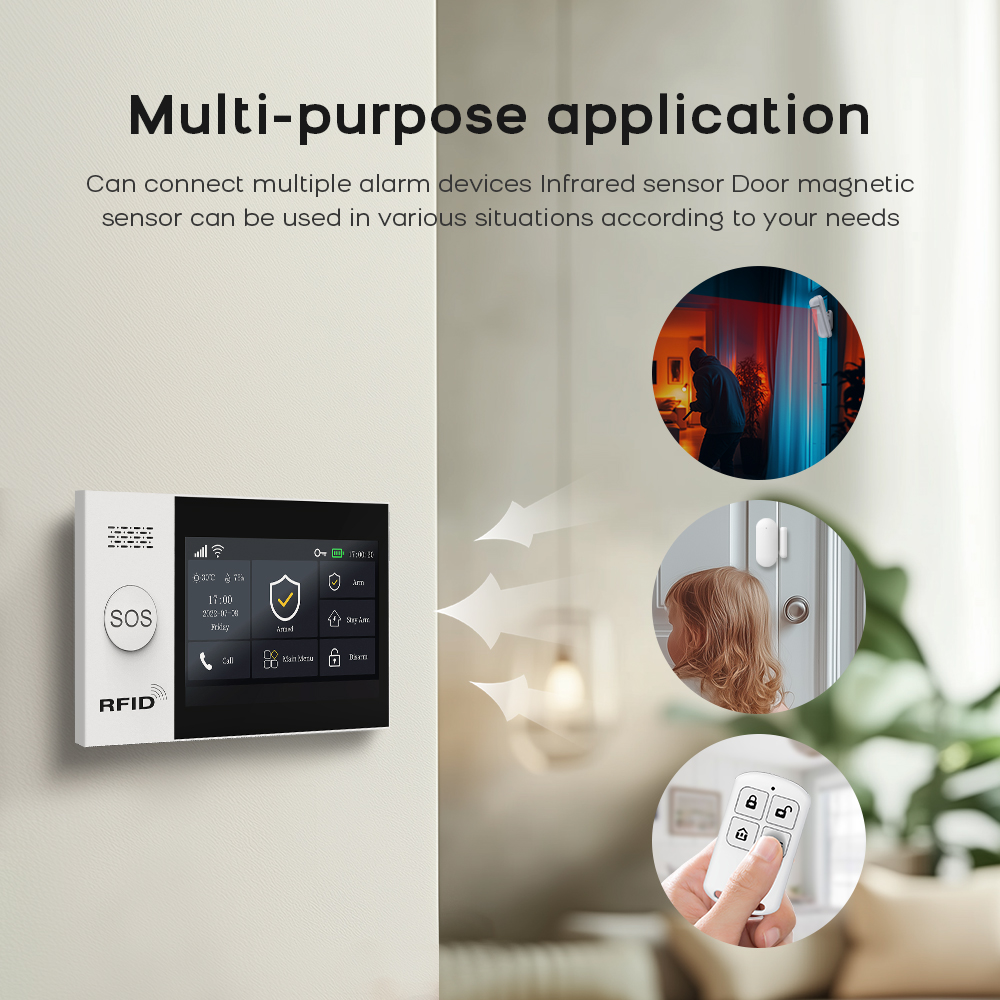 PG-107 Tuya Wireless Home WIFI - Home Security Equipment 评论和价格