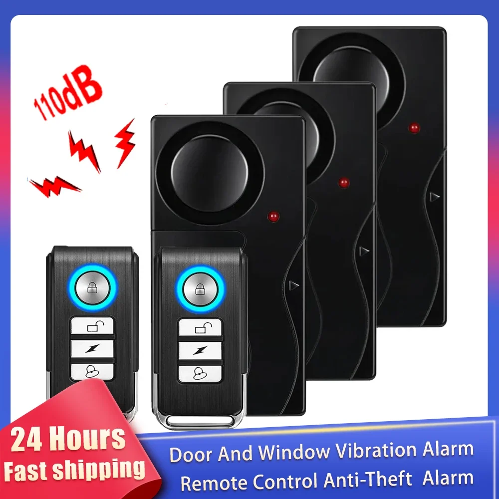 New 110dB Door And Window Vibr - Home Security Equipment 评论和价格