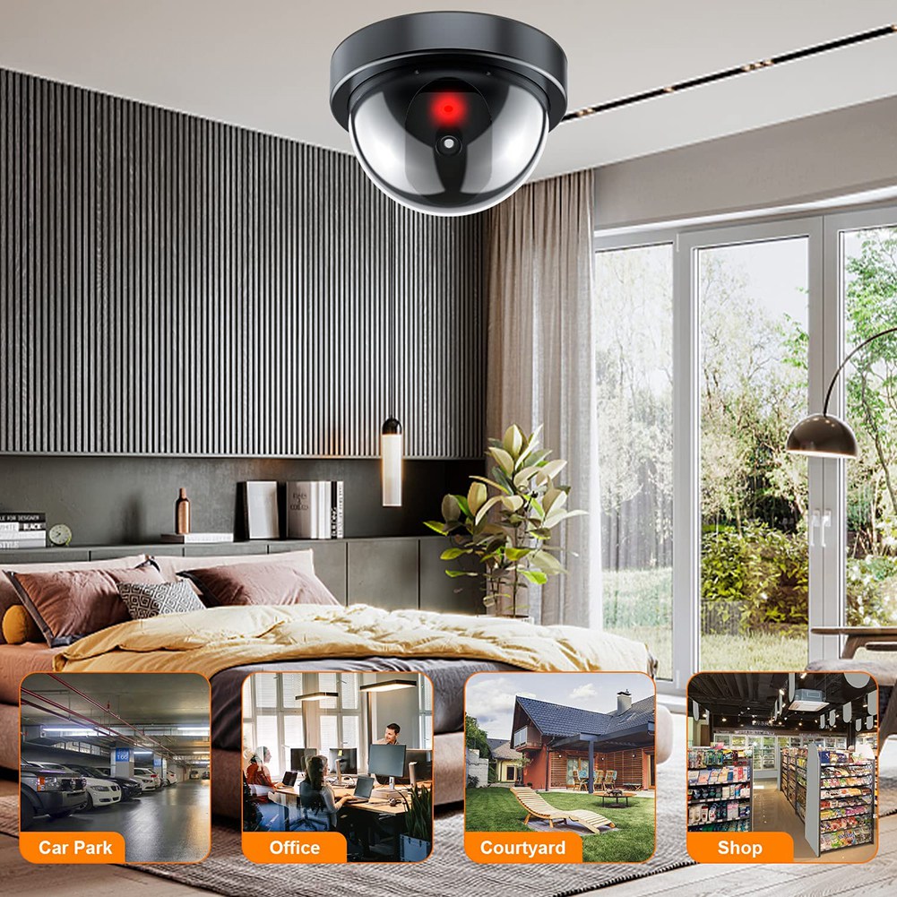 Dummy Security Camera,Fake Cam - Home Security And Camera System 评论和价格