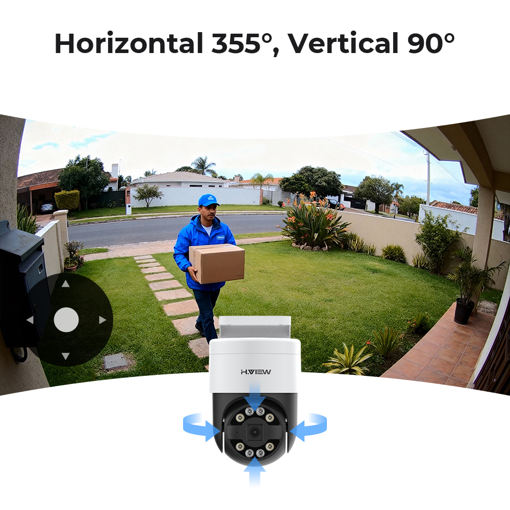 H.view 8Ch 4K 5MP 8MP Cctv Sec - Home Security And Camera System 评论和价格
