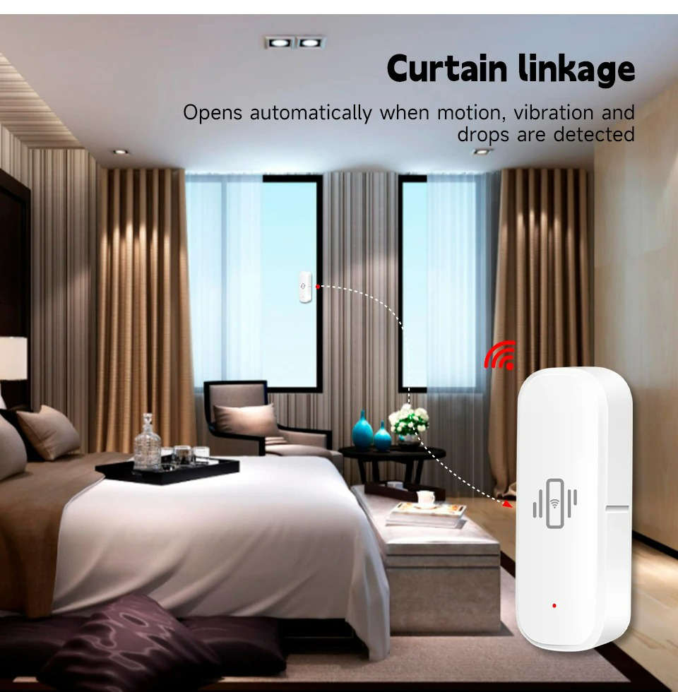 Tuya Smart WiFi Vibration Sens - Home Security Monitor 评论和价格