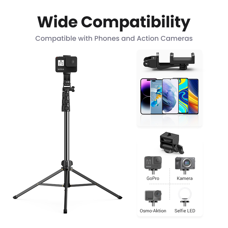 UGREEN 1.7m Phone Tripod Stand - Xiaomi Home Security 360 评论和价格