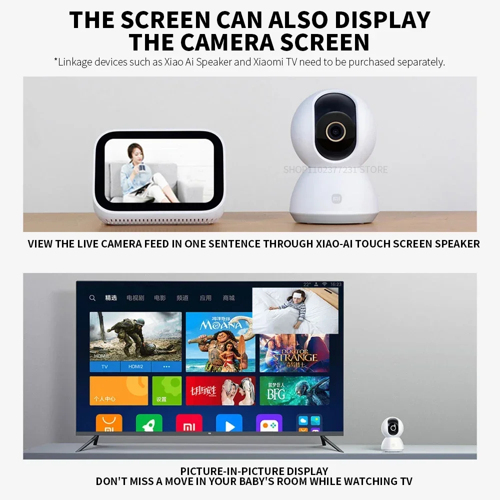 Xiaomi Smart IP Camera 2K 360° - Xiaomi Home Security 360 评论和价格