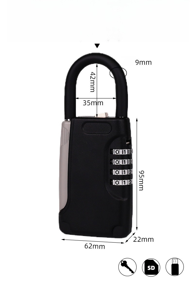 Garage  Key Lock Box Outdoor W - Home Security Key Box 评论和价格