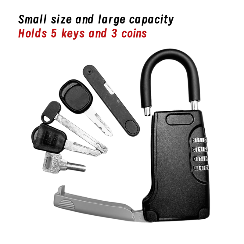 Garage  Key Lock Box Outdoor W - Home Security Key Box 评论和价格