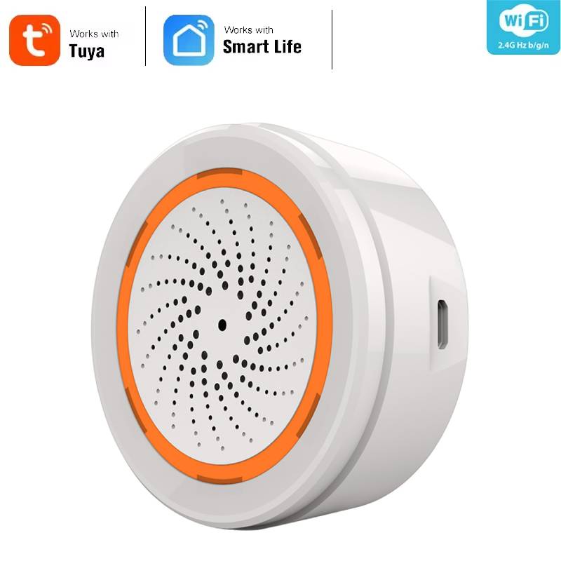 Smart Siren Alarm Tuya Zigbee  - Home Security Equipment 评论和价格