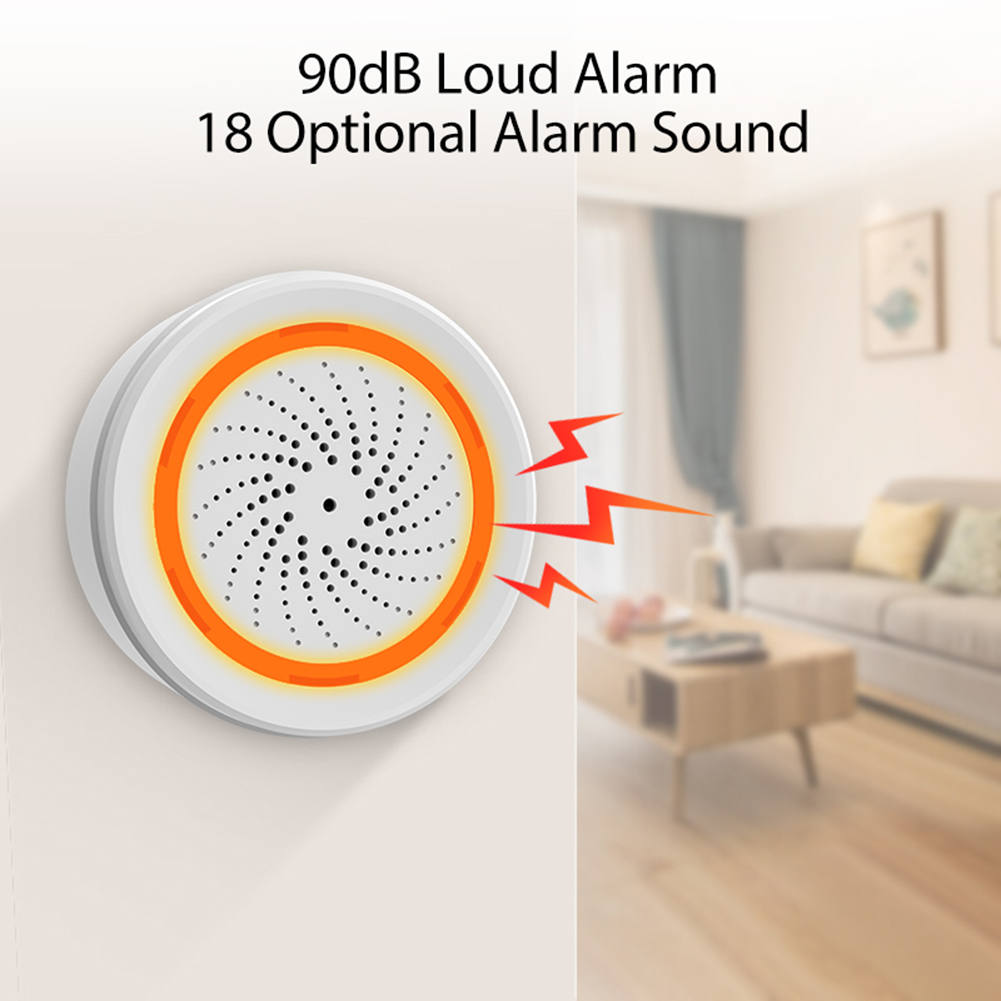 Smart Siren Alarm Tuya Zigbee  - Home Security Equipment 评论和价格