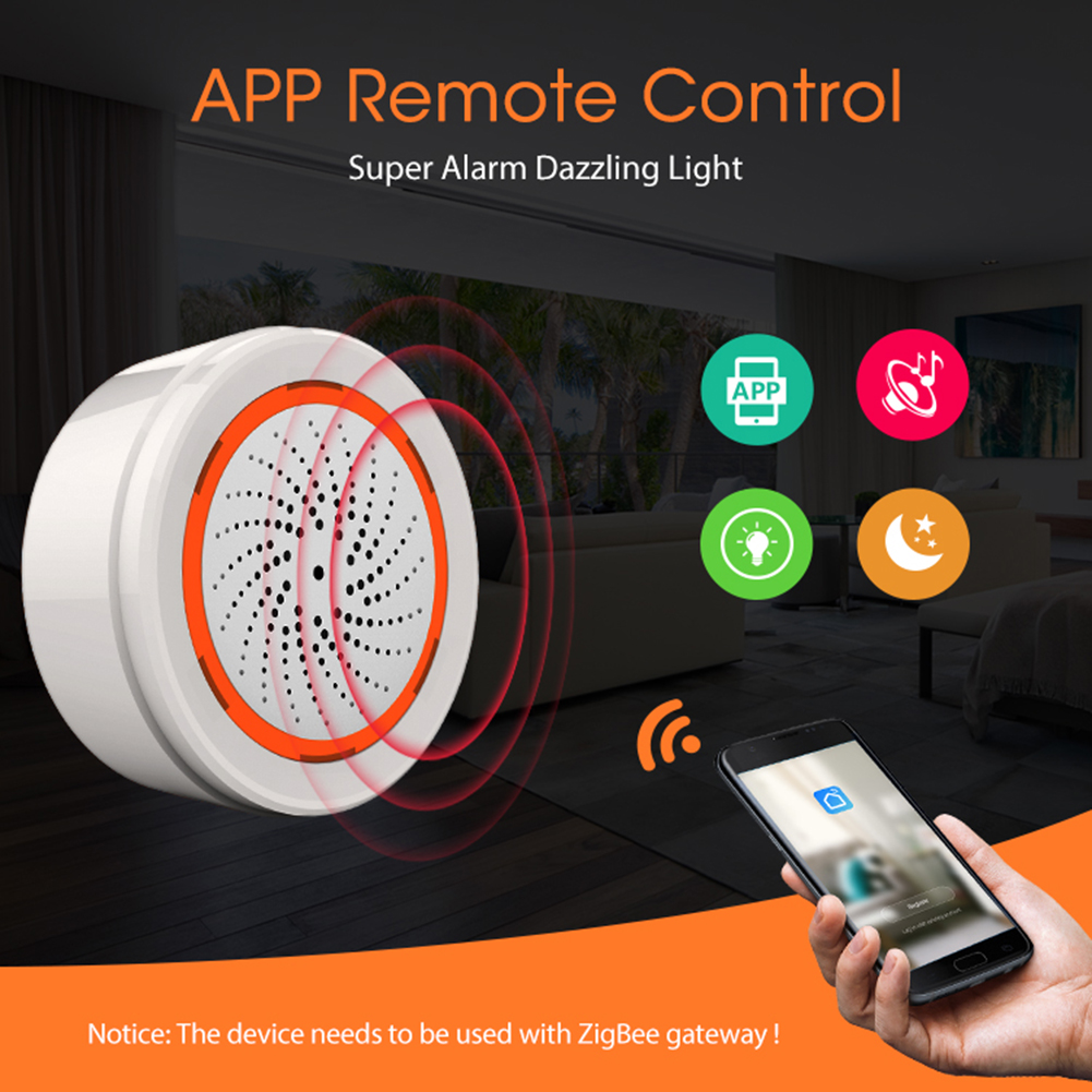 Smart Siren Alarm Tuya Zigbee  - Home Security Equipment 评论和价格
