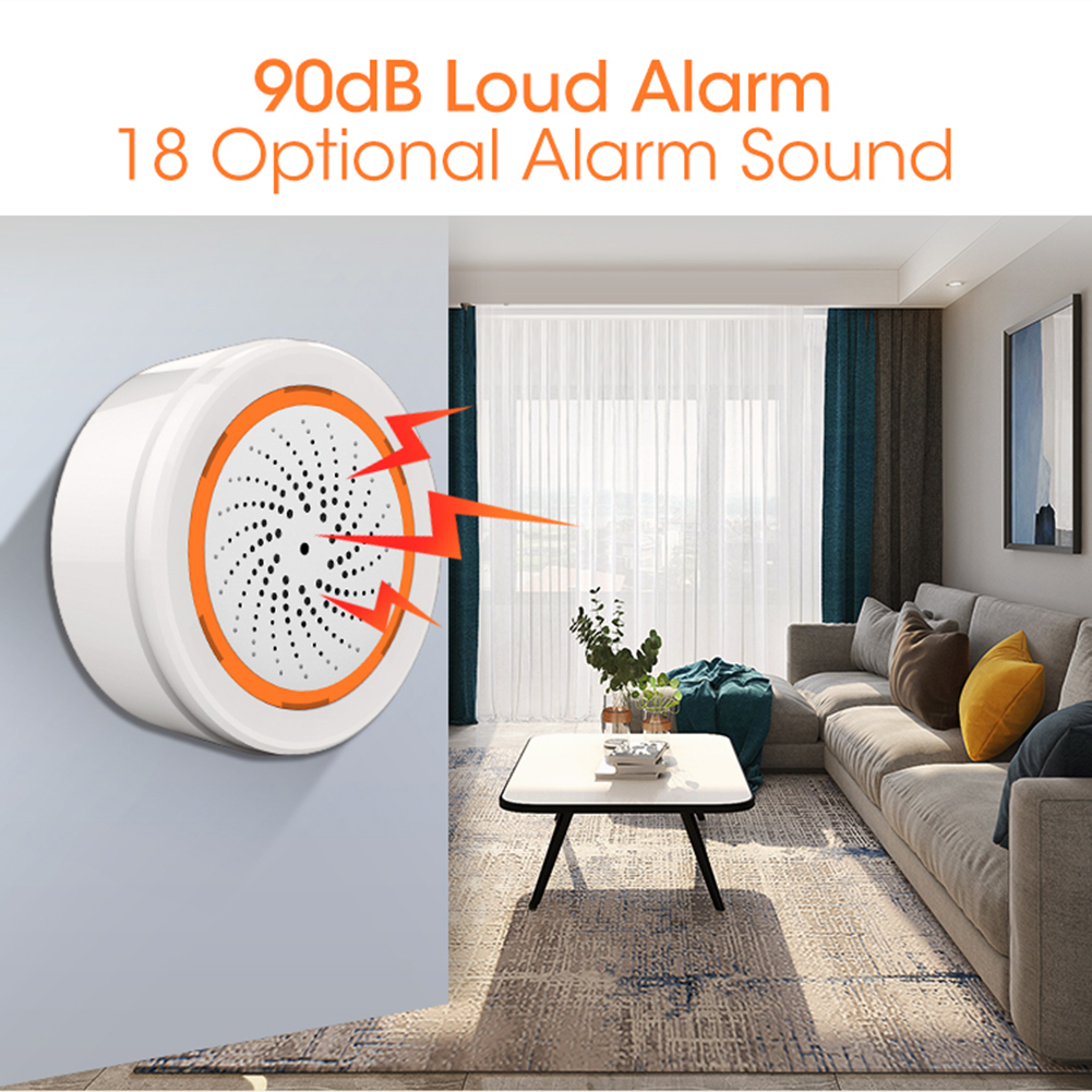 Smart Siren Alarm Tuya Zigbee  - Home Security Equipment 评论和价格