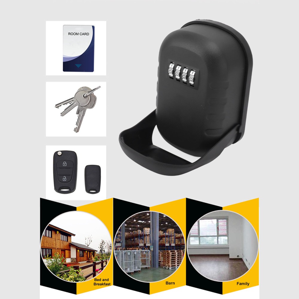 Security Wall Mounted Key Lock - Home Security Key Box 评论和价格