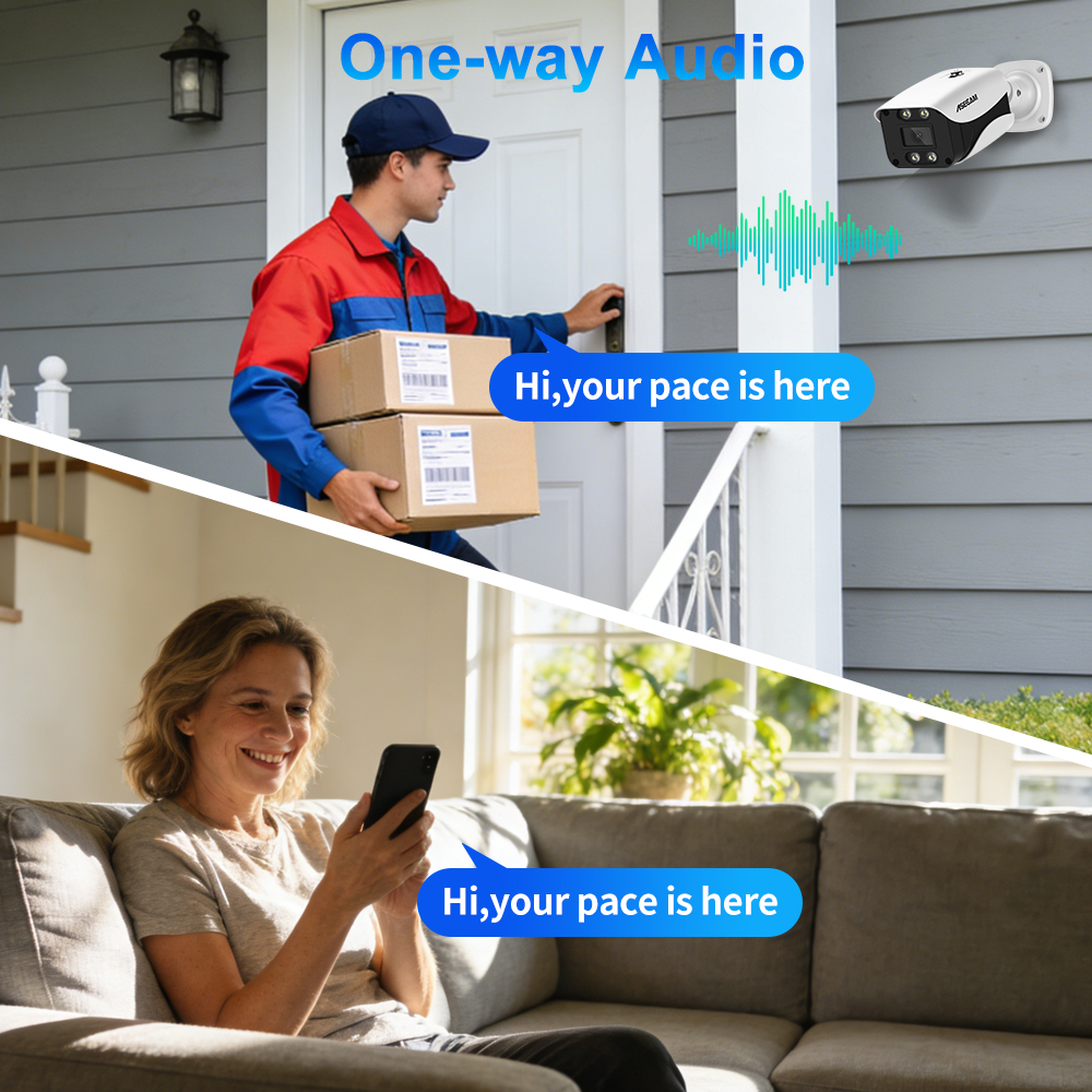 8MP Security Camera System 4K  - Home Security And Camera System 评论和价格