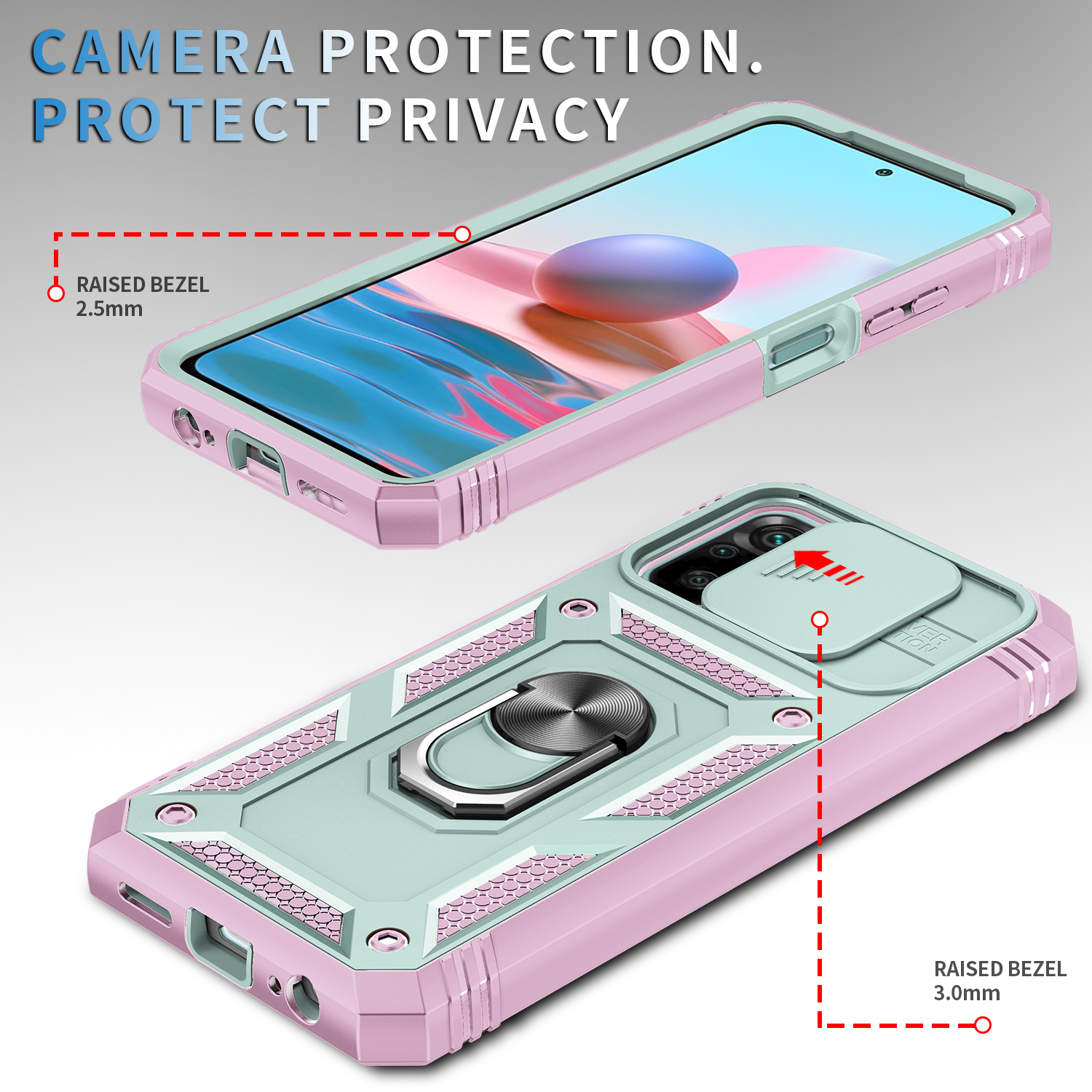 Slide Camera Lens Case For Xia - Xiaomi Home Security 360 评论和价格