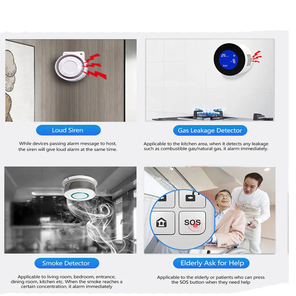 PGST 4G Tuya Smart Home Alarm  - Home Security Equipment 评论和价格