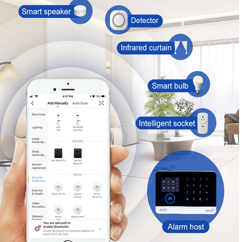 PGST 4G Tuya Smart Home Alarm  - Home Security Equipment 评论和价格
